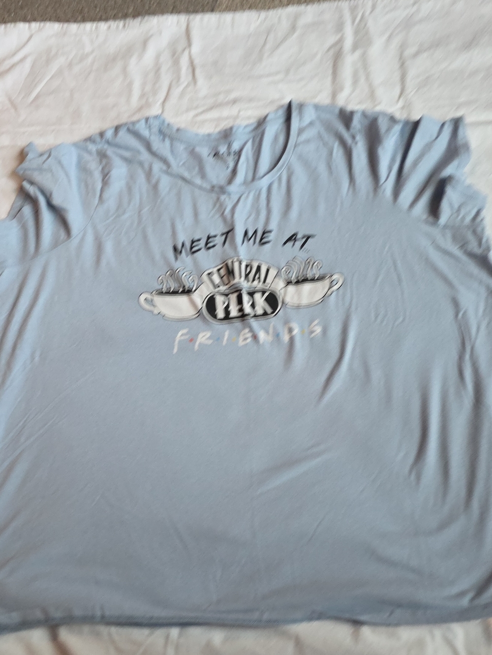 torrid Light Blue 'Central Perk' Graphic Tee